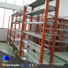 Estante ajustable de la vendimia industrial del almacenamiento de los almacenes del equipo del metal